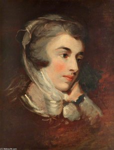 Head Of A Woman — John Hoppner