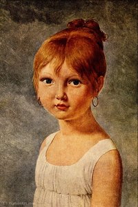The artist's daughter