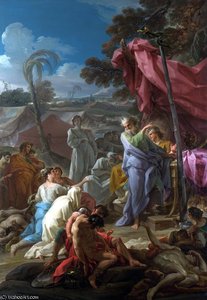 The Brazen Serpent — Corrado Giaquinto