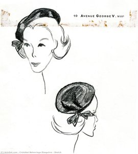 Sketch — Cristóbal Balenciaga Eizaguirre