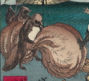 Tanuki — Tsukioka Yoshitoshi
