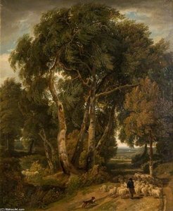 Driving Home The Flock — William Havell