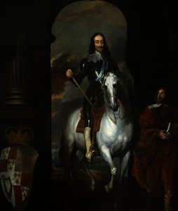 Charles, On A White Horse — Sir Anthony Van Dyck