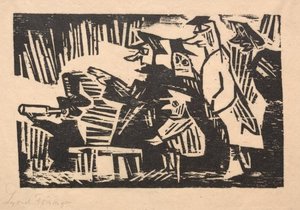 Old Shell Backs — Lyonel Feininger