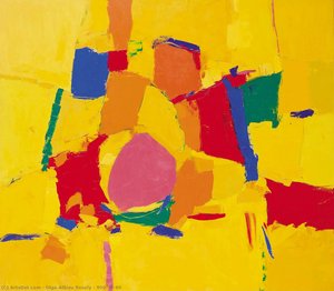 900-50-80 — Olga Albizu Rosaly, Abstract Expressionism