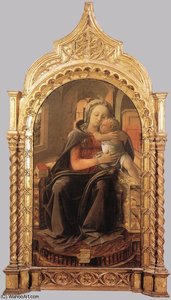 With Child (tarquinia Madonna) — Filippo Di Tommaso Lippi