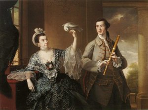 Mr And Mrs William Chase — Joseph Wright Of Derby