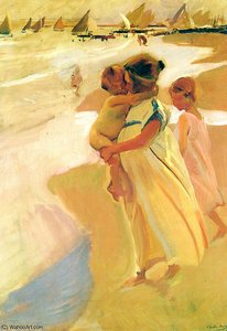 Al Bano Valencia — Joaquín Sorolla Y Bastida, Impressionism