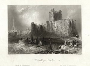 Carrickfergus Castle — Thomas Allom