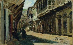 Street In Tiflis — Ilya Yefimovich Repin