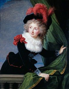 Madame Perregaux — Louise Élisabeth Vigée Le Brun, Rococo-neoclassical Style