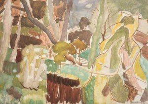 Sussex, Spring — Ivan Hitčens, Impressionism