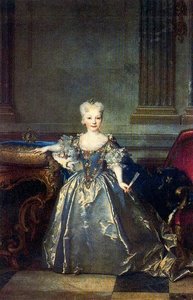 Portrait Of Princess María Ana Victoria — Nicolas De Largillière