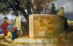 The Sanctuary Of Hercules — Arnold Böcklin