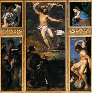 Polyptych Of The Resurrection — Titian Ramsay Peale Ii, Baroque