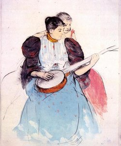 The Banjo Lesson — Mary Stevenson Cassatt