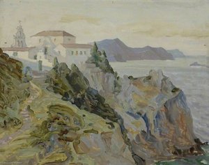 Monastery, Paleokastritsa, Corfu — Helen Lavinia Cochrane