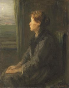 Woman at a Window, Jozef Israëls, 1880 - 1911