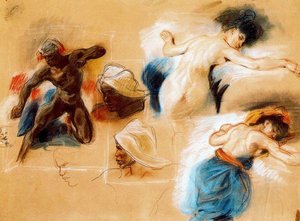 La Muerte De Sardanápalo 1 — Eugène Delacroix, Romanticism