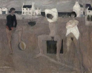 Bathers beside the Sea (recto)