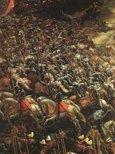 The Battle Of Alexander (detail) — Albrecht Altdorfer, German Renaissance Landscape