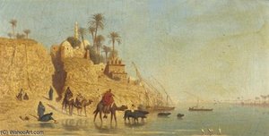 Manfalout (haute Egypte) — Charles Théodore Frère Dit Frère Bey
