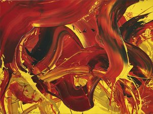 Fire Of Dattan — Kazuo Shiraga