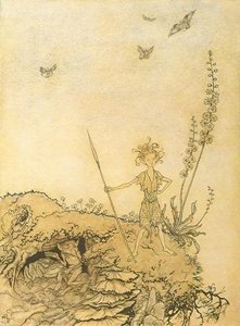 A Midsummer Night's Dream Oberon — Arthur Rackham