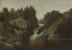 Waterfall At Norwich, Connecticut — David Johnson