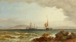 Ships in Swansea Bay