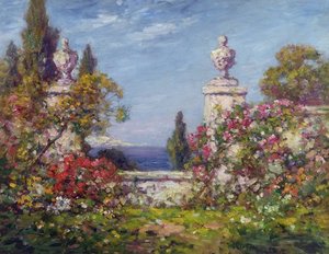 A Mediterranean Garden — Thomas E Mostyn