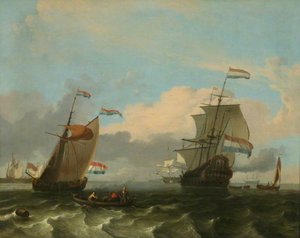 Seascape — Ludolf Backhuysen I