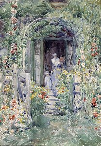 The Garden In Its Glory — Frederick Childe Hassam