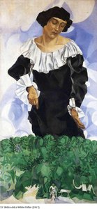 Bella With White Collar — Marc Chagall