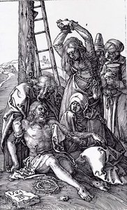 Lamentation Over Christ — Albrecht Dürer