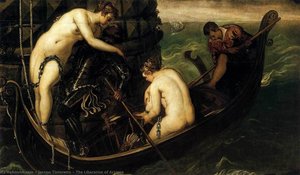 The Liberation Of Arsinoe — Jacopo Tintoretto
