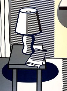 Still Life With Table Lamp — Roy Lichtenstein, Pop Art