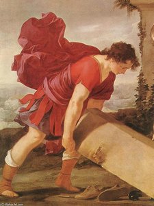 Theseus and Aethra (detail)