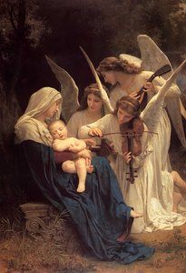 The Virgin With Angels — William-adolphe Bouguereau, Academic Realism