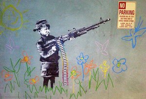 Child Soldier — Banksy