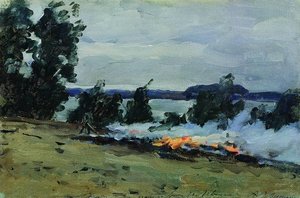 Fuegos — Isaak Ilyich Levitan