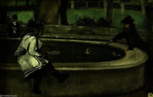 The Boating Pool — Lourens Alma Tadema