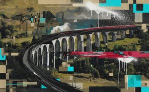 Fragmented Transit: The Digital Erosion Of Permanence — Cédric Dubois, Contemporary