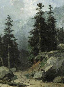 Les Sapins du Cerisey Les Sapins du Cerisey près de Cauterets (ancien titre en 1889)