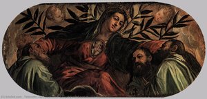 Alegría De La Escuela De Misericordia — Jacopo Tintoretto