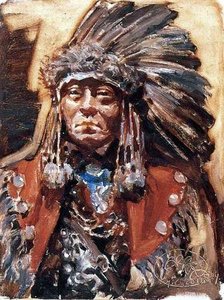 Indian Chief — Akseli Gallen-kallela