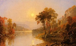 Winding River — Jasper Francis Cropsey