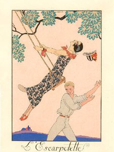 L'escarpotette — Georges Barbier