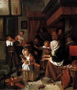 The Feast Of Saint Nicholas — Jan Havickszoon Steen