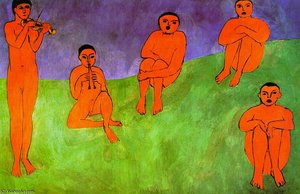 Music - Oil On Canvas - — Анри Матис, Fauvism